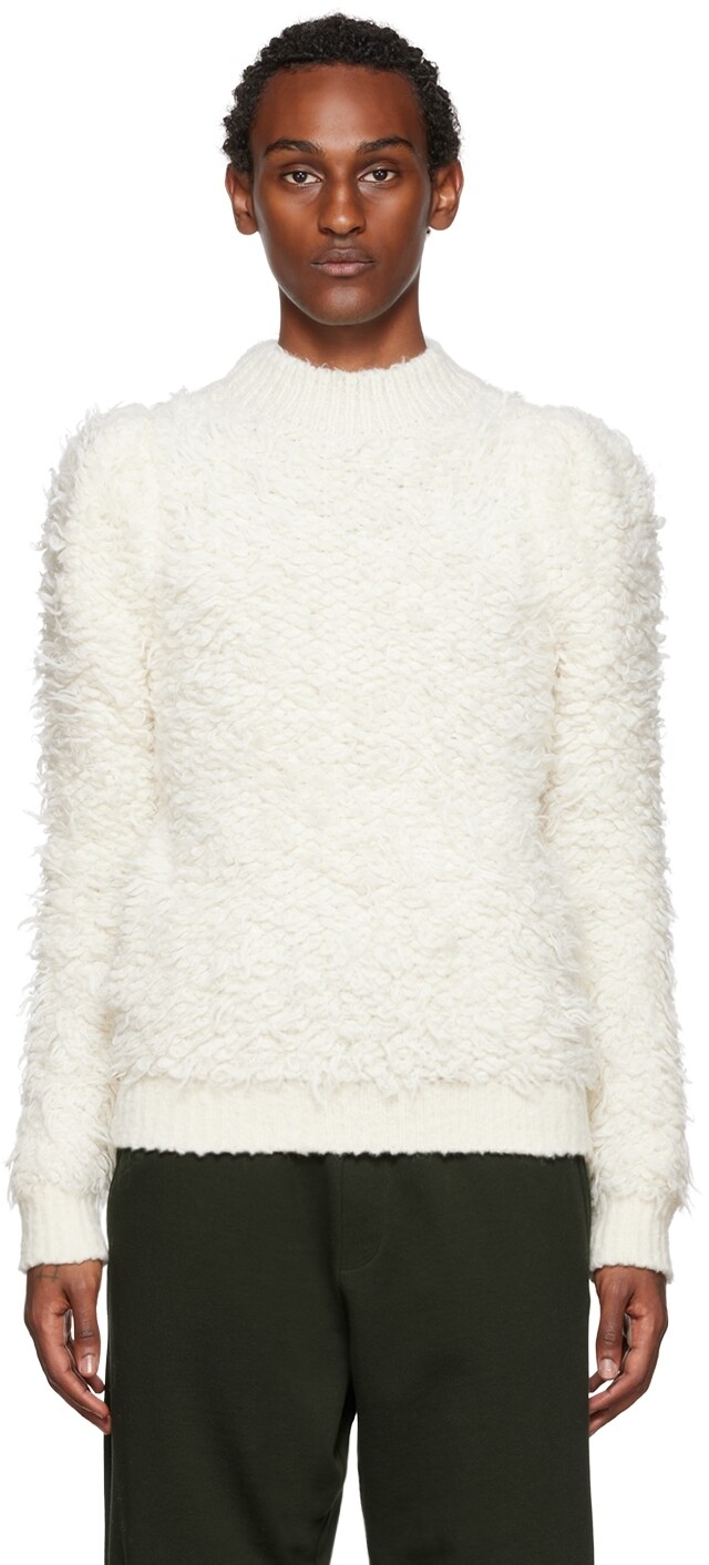 

Off-White нейлоновый свитер Dries Van Noten, Черный