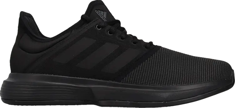 

Кроссовки Adidas GameCourt 'Core Black', черный