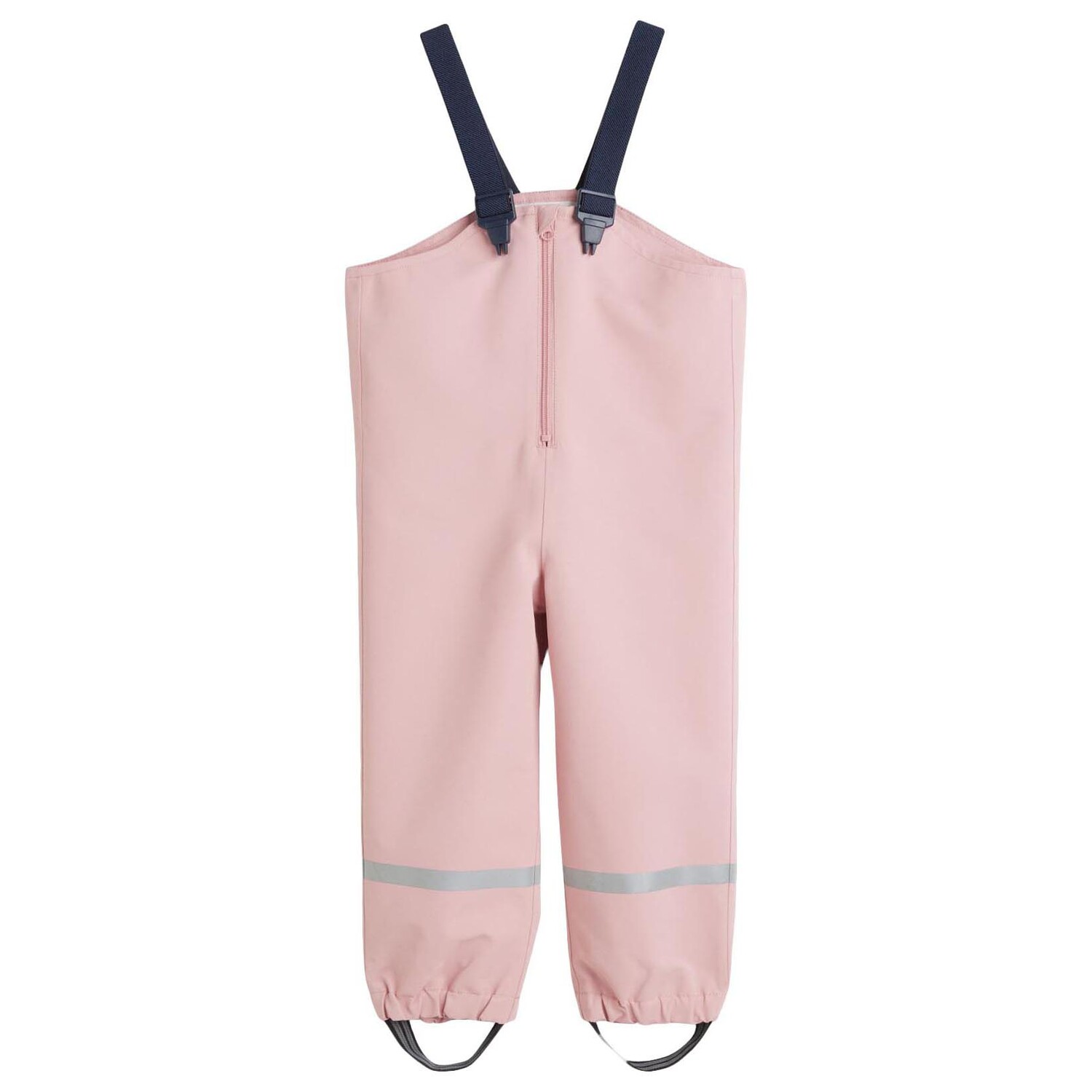 

Утепленные штаны H&M Waterproof Hard Shell With Suspenders, светло-розовый