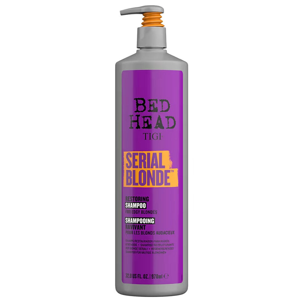 

Tigi Шампунь Bed Head Serial Blonde Shampoo для поврежденных светлых волос 970мл