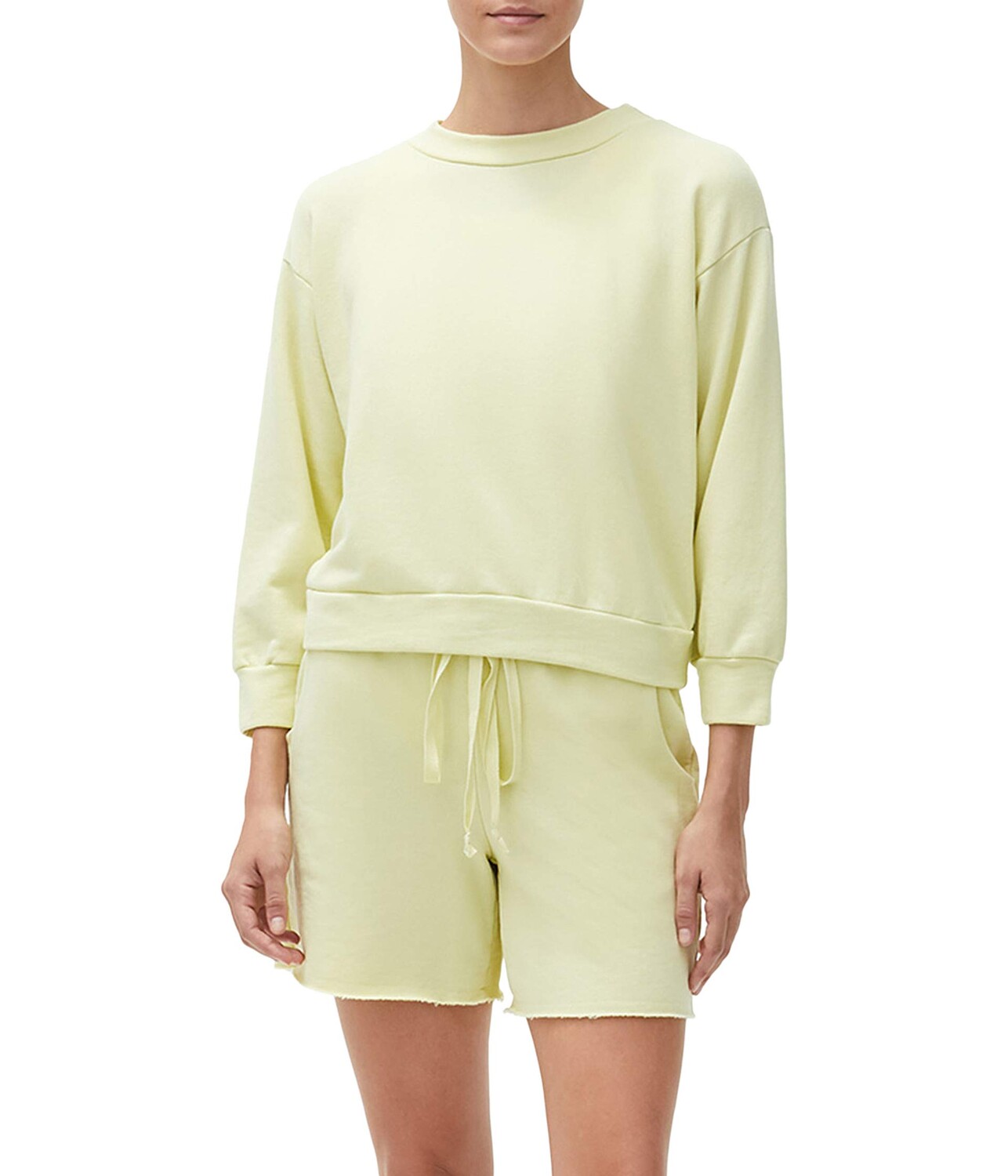 

Толстовка Michael Stars, Sia Crop Sweatshirt in Hermosa French Terry