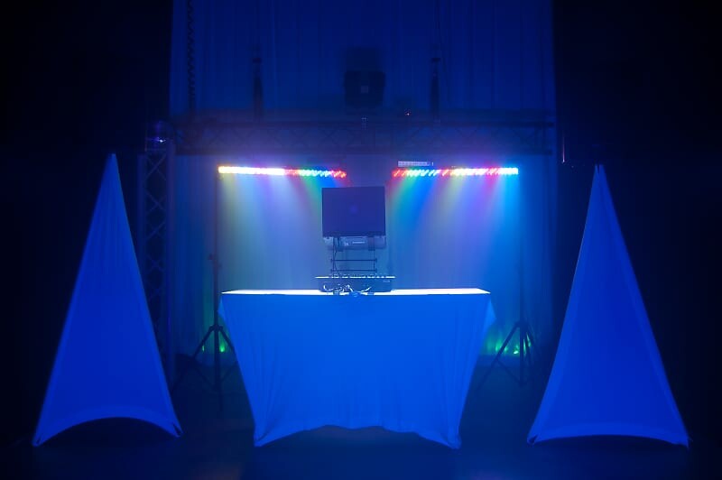 

American DJ Mega Bar 42-дюймовая светодиодная цветная панель RGBA со звуковой активацией DMX MEGA-BAR-RGBA