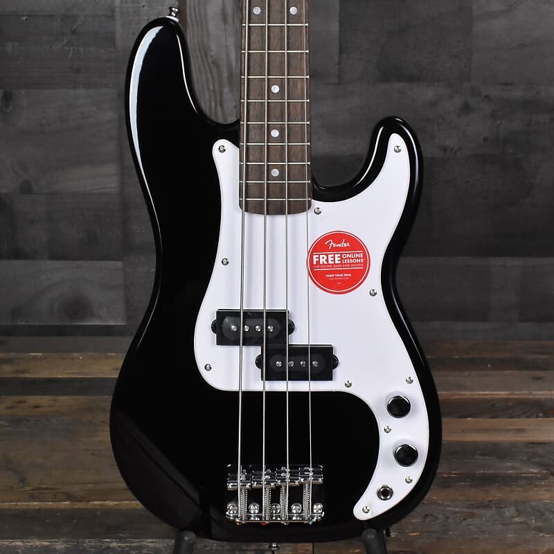 

Бас-гитара Squier Mini P, гриф Laurel - черный Fender Mini P Bass
