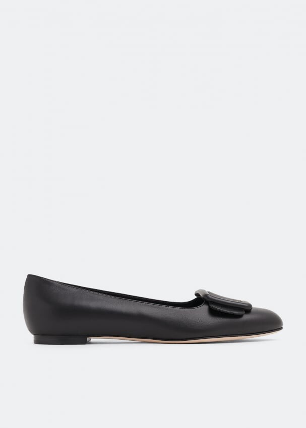 

Балетки MANOLO BLAHNIK Maydi ballet flats, черный
