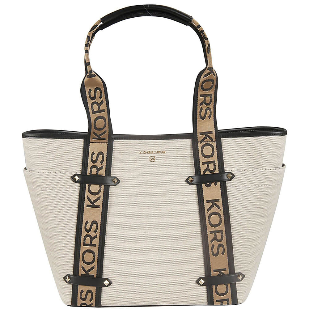 

Сумка-тоут Michael Kors Maeve, белый/черный