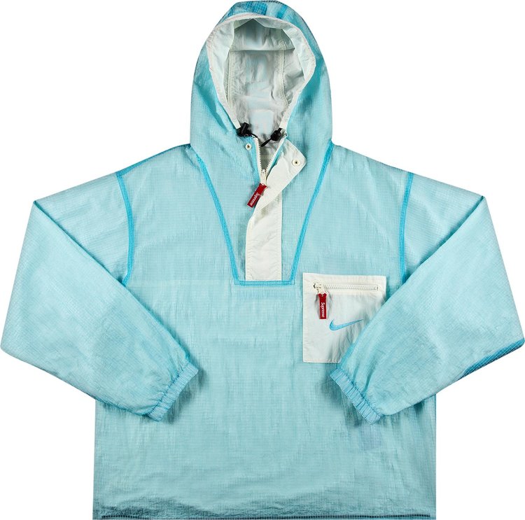 

Анорак Supreme x Nike Jewel Reversible Ripstop Anorak 'Light Blue', синий