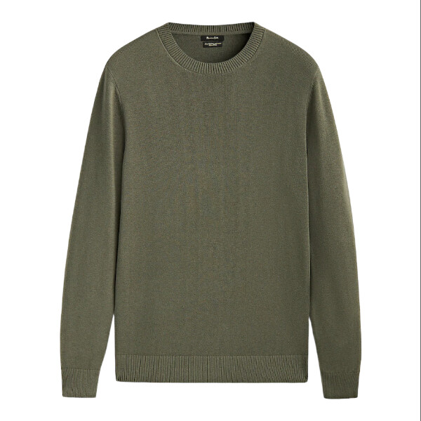 

Свитер Massimo Dutti, бледный хаки