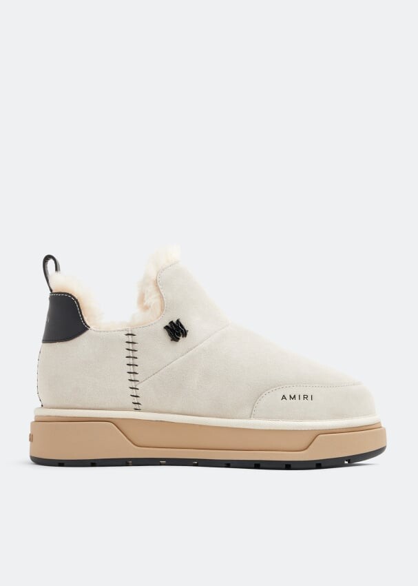 

Ботинки AMIRI Malibu boots, белый