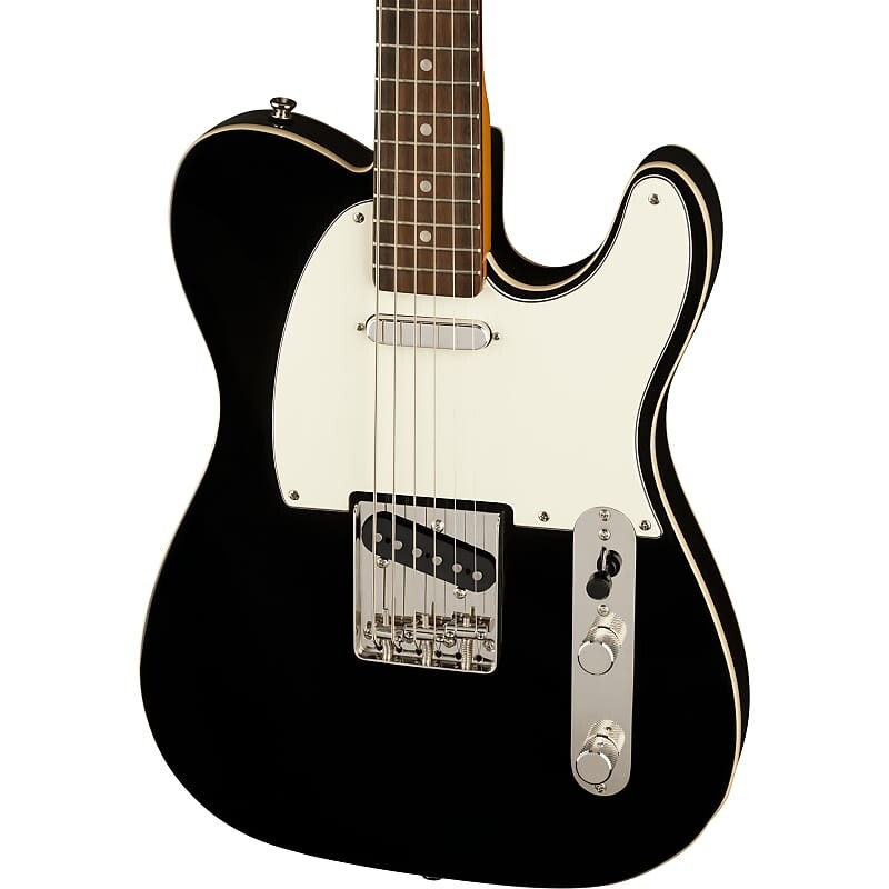 

Телекастер Squier Classic Vibe Baritone Custom в черном цвете 0374042506