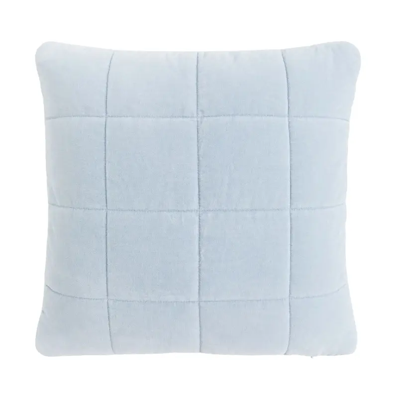 

Чехол для декоративной подушки H&M HomeCotton Velvet Cover, голубой