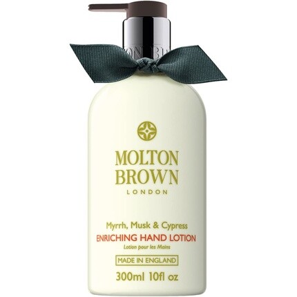 

Molton Brown, обогащающий лосьон для рук с миррой, мускусом и кипарисом, 300 мл