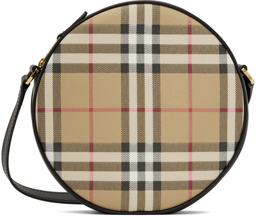 

Бежево-черная сумка Louise Burberry