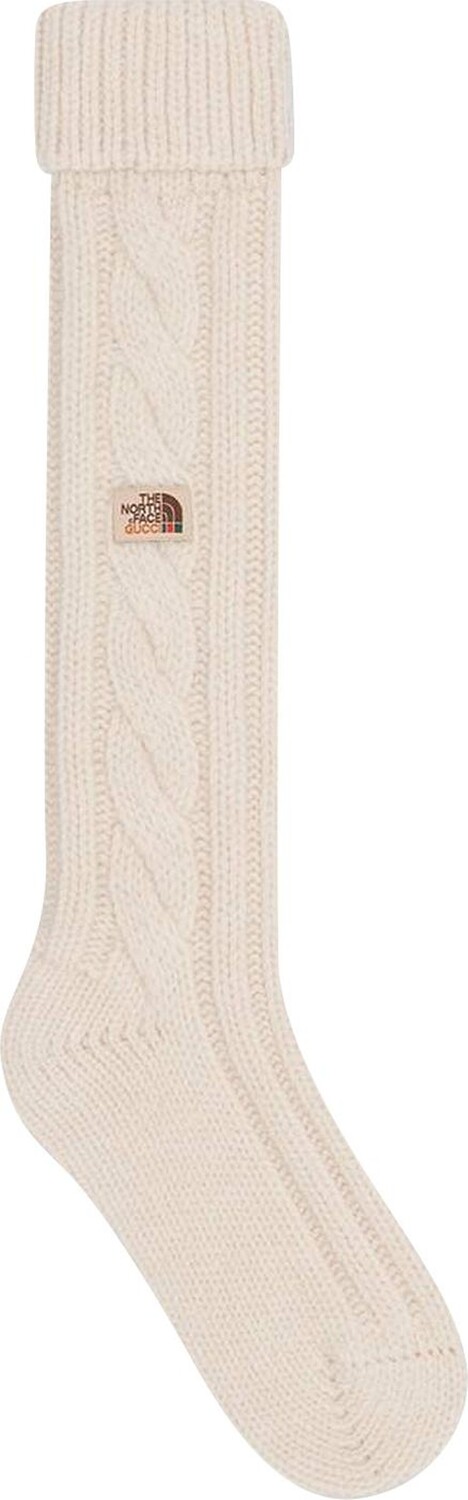 

Носки The North Face x Gucci Wool Socks Ivory, слоновая кость