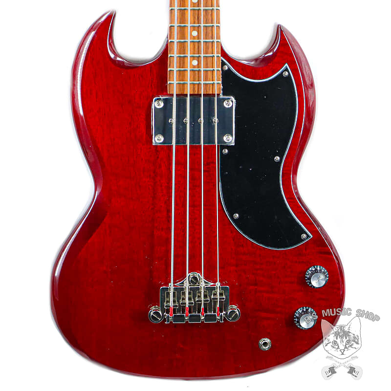 

Бас-гитара Epiphone EB-0 в цвете Cherry SG Bass E1 in Cherry