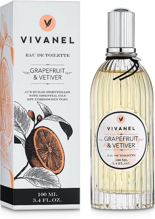 Туалетная вода Vivian Gray Vivanel Grapefruit & Vetiver туалетная вода etro vetiver 100 мл