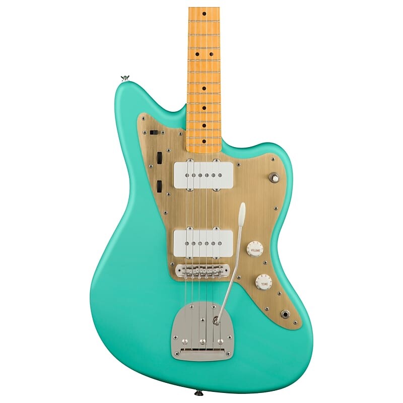 

Squier 40th Anniversary Jazzmaster Electric Guitar, Vintage Ed., Seafoam Green 379520549
