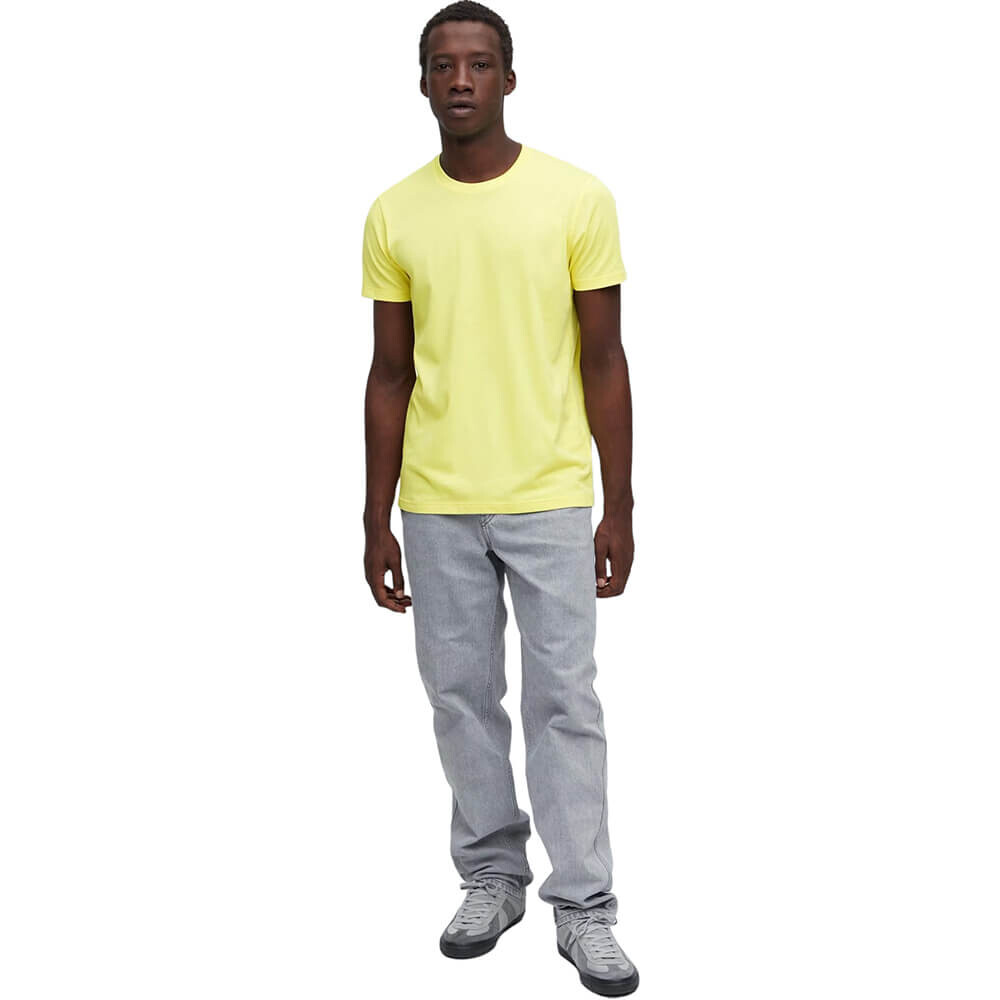 

Футболка Uniqlo Dry Crew Neck Short-Sleeve Color, желтый