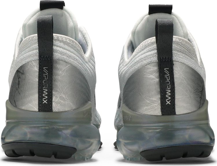 Nike air cheap vapormax flyknit silver