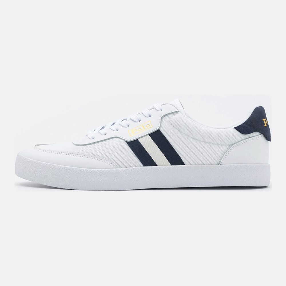 

Кроссовки Polo Ralph Lauren Court Unisex, white/navy/cream