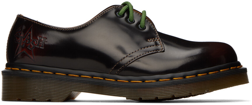 

Бордовые оксфорды 1461 The Clash Dr. Martens