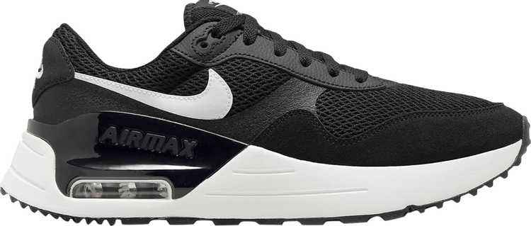 Кроссовки Nike Air Max SYSTM 'Black Wolf Grey', черный кроссовки nike air max systm wolf grey aqua blue серый