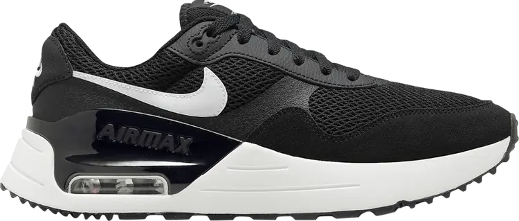 Кроссовки Nike Air Max SYSTM 'Black Wolf Grey', черный кроссовки nike air max systm wolf grey aqua blue серый