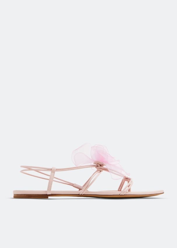 

Сандалии NENSI DOJAKA Flower sandals, розовый