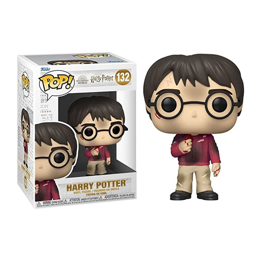 Фигурка Funko POP! Movies: Harry Potter 20th Anniversary - Harry with The Stone фигурка гарри поттер трёхголовый пёс пушок