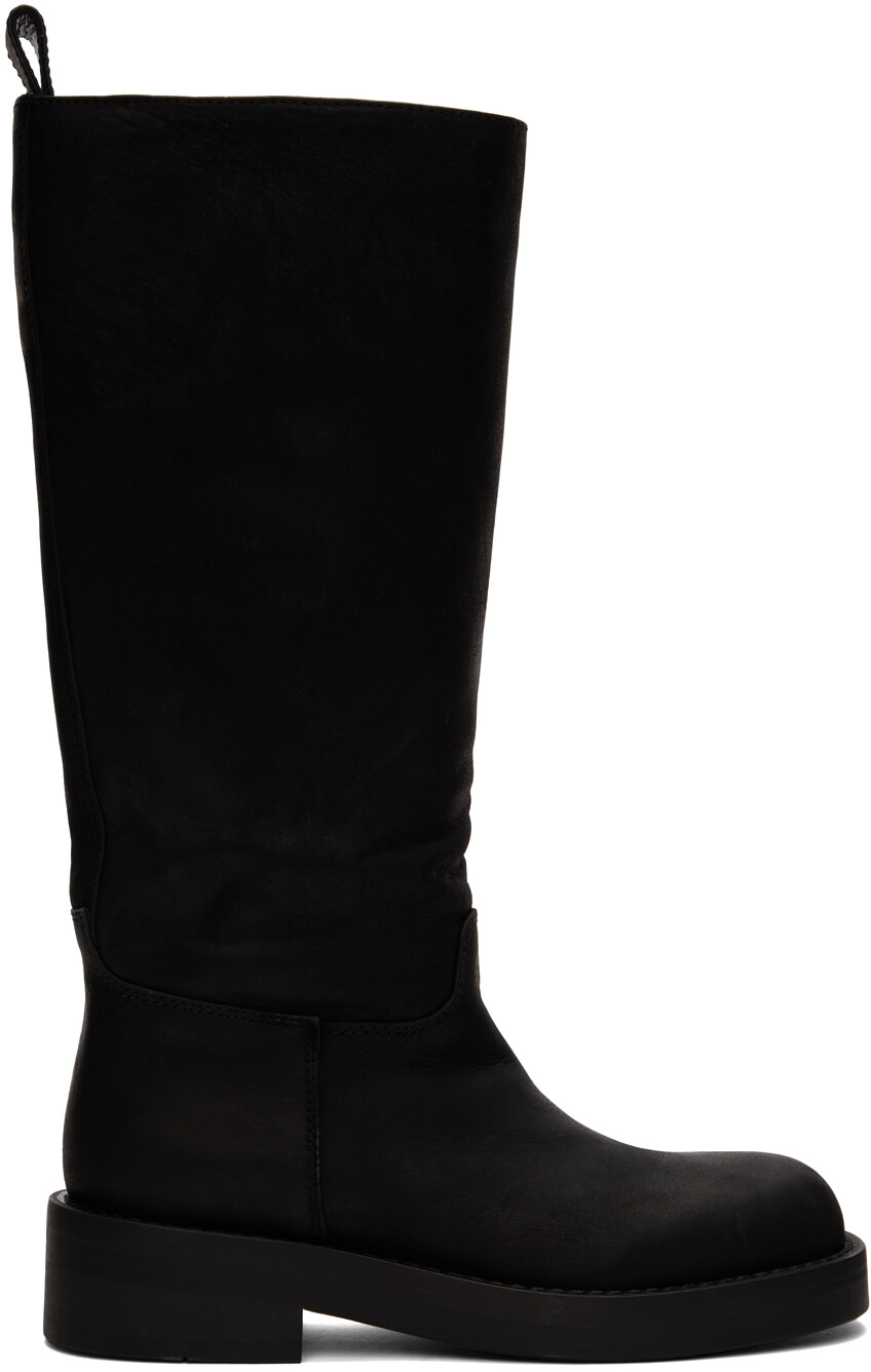 

Черные сапоги Хосе Ann Demeulemeester