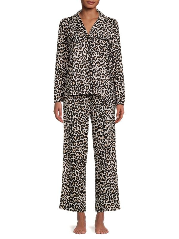 

Пижамный комплект из двух предметов в горошек kate spade new york Brown print