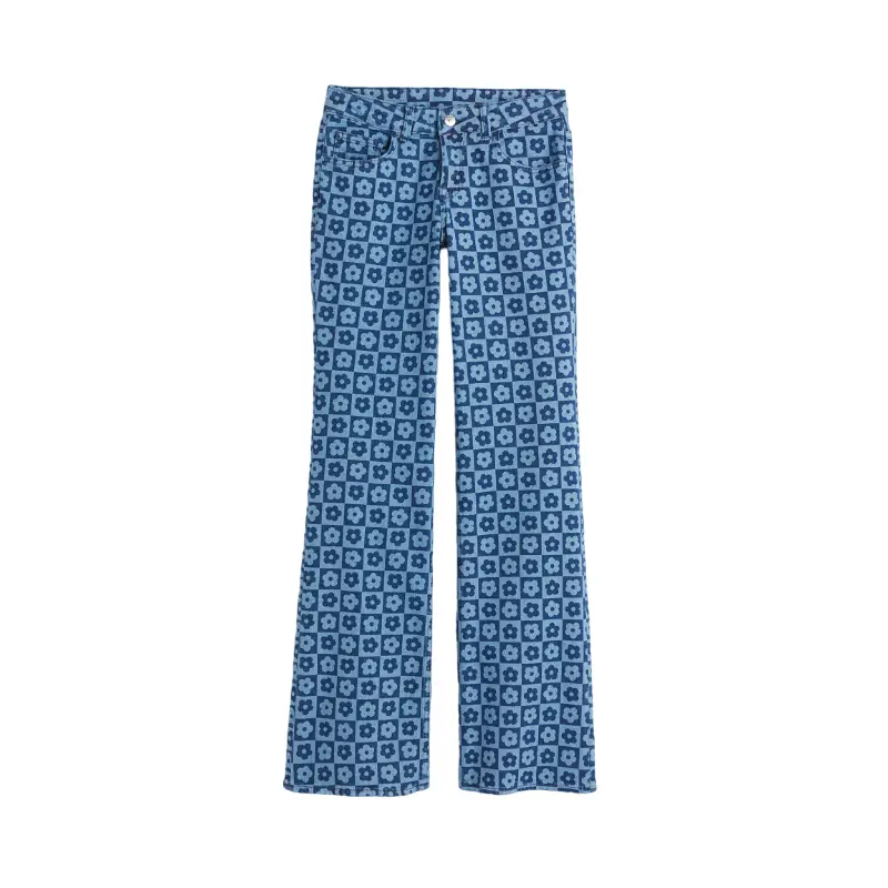 

Джинсы H&M Flare Low, синий