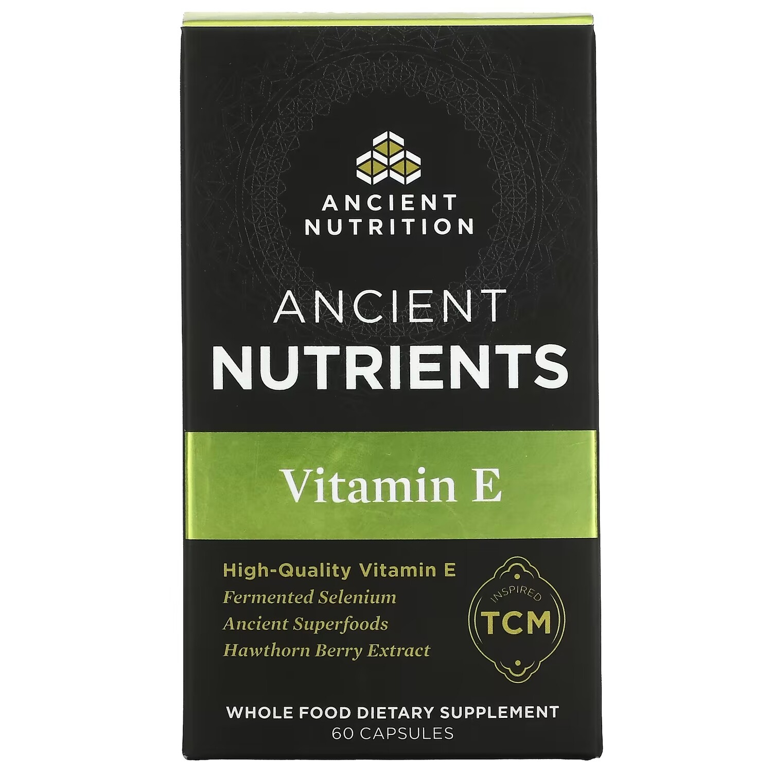 

Витамин E Dr. Axe / Ancient Nutrition, 60 капсул