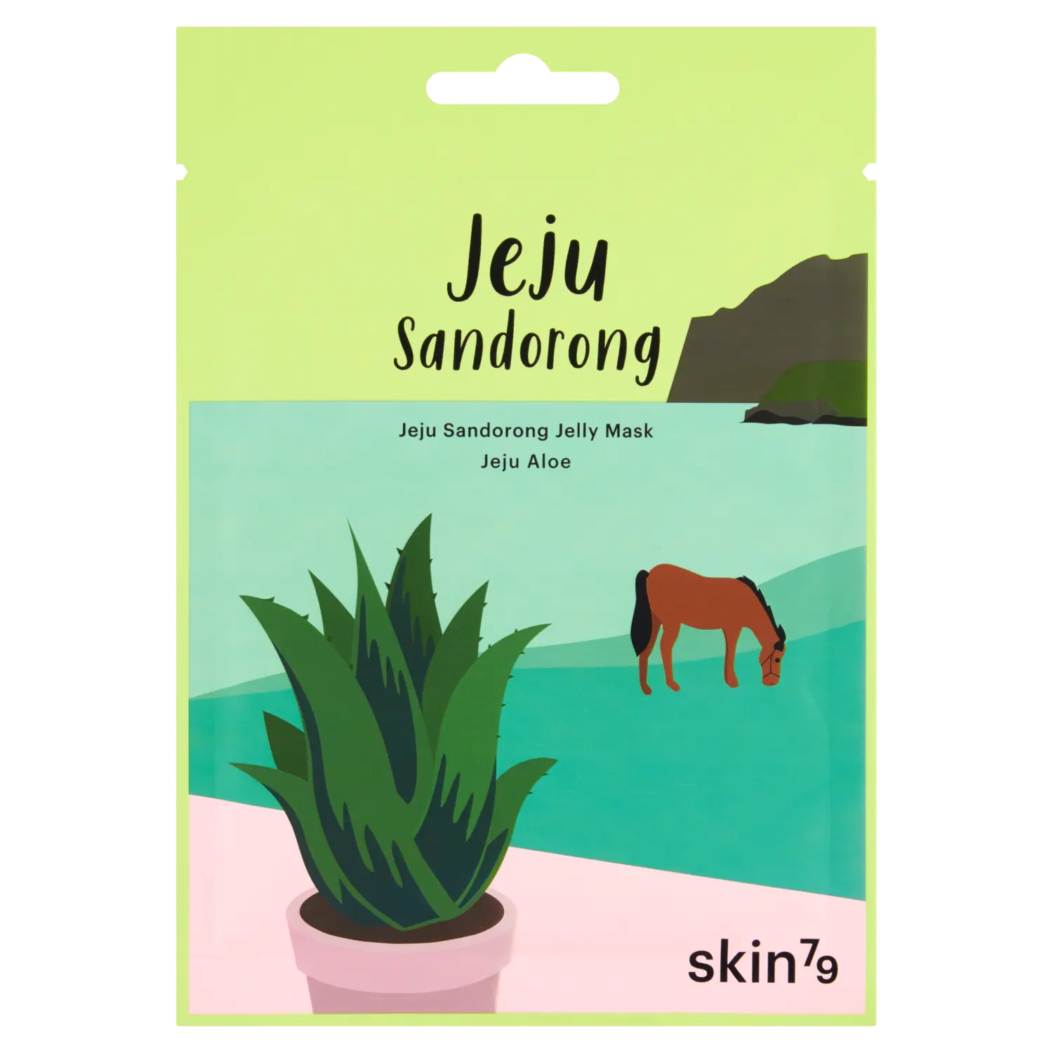 

Skin79 Jeju Sandorong маска с алоэ для лица, 33 мл
