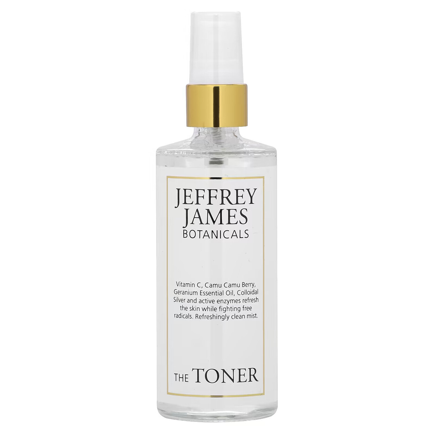 Jeffrey James Botanicals, Тоник, освежающий чистящий аэрозоль, 4 унции (118 мл)