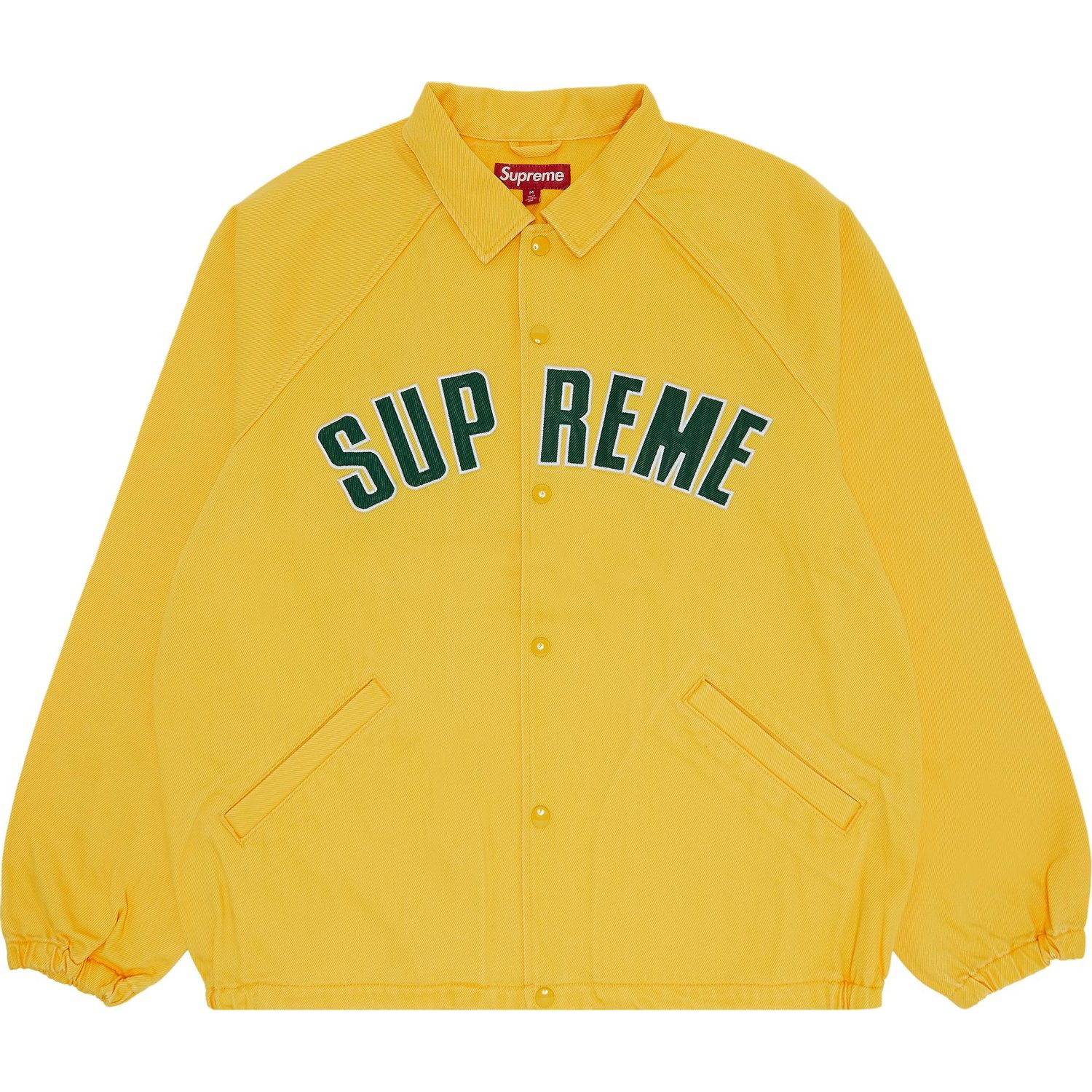 Куртка Supreme Arc Denim Coaches, желтый