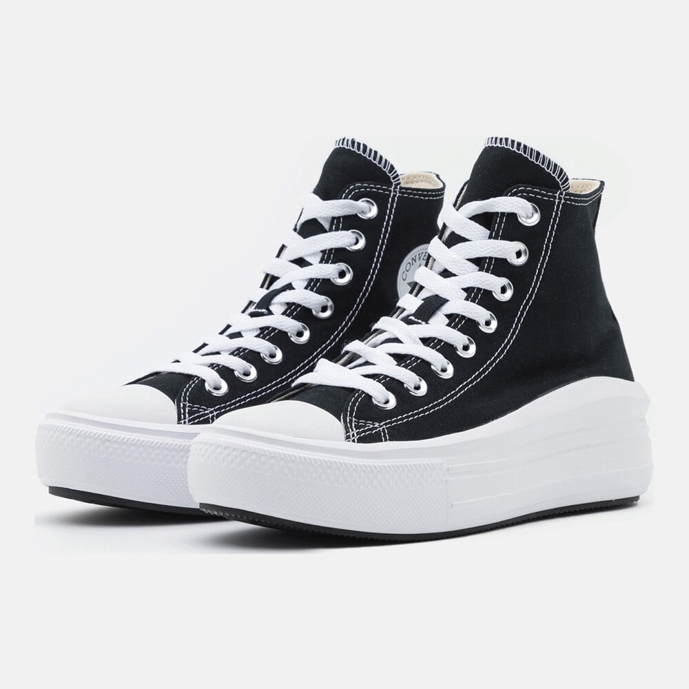 Кроссовки Converse Chuck Taylor All Star Move, черный/белый – купить по  выгодным ценам с доставкой из-за рубежа через сервис «CDEK.Shopping»