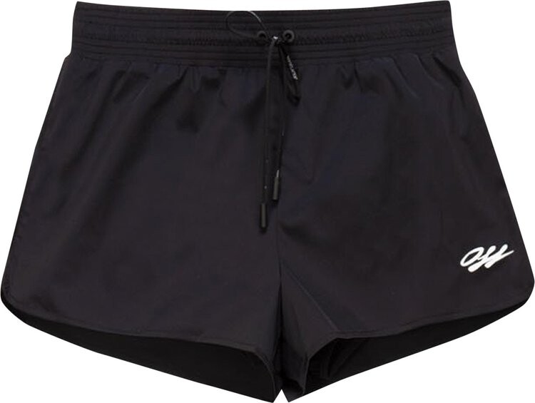 

Шорты Off-White Athleisure Woven Short 'Black', черный