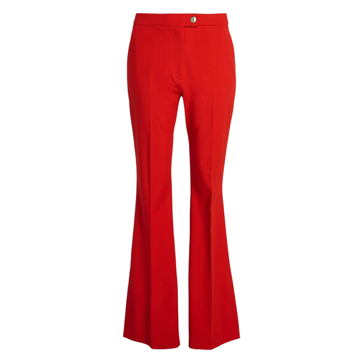

Брюки Tommy Hilfiger High Waist Flared, красный