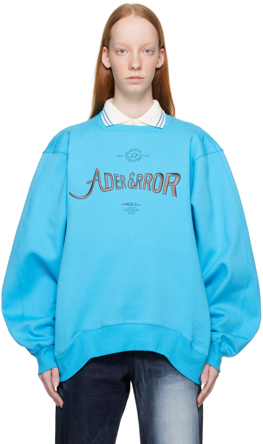 

Синий свитшот Verif ADER error
