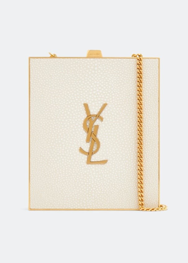 

Сумка SAINT LAURENT Tuxedo box bag, белый