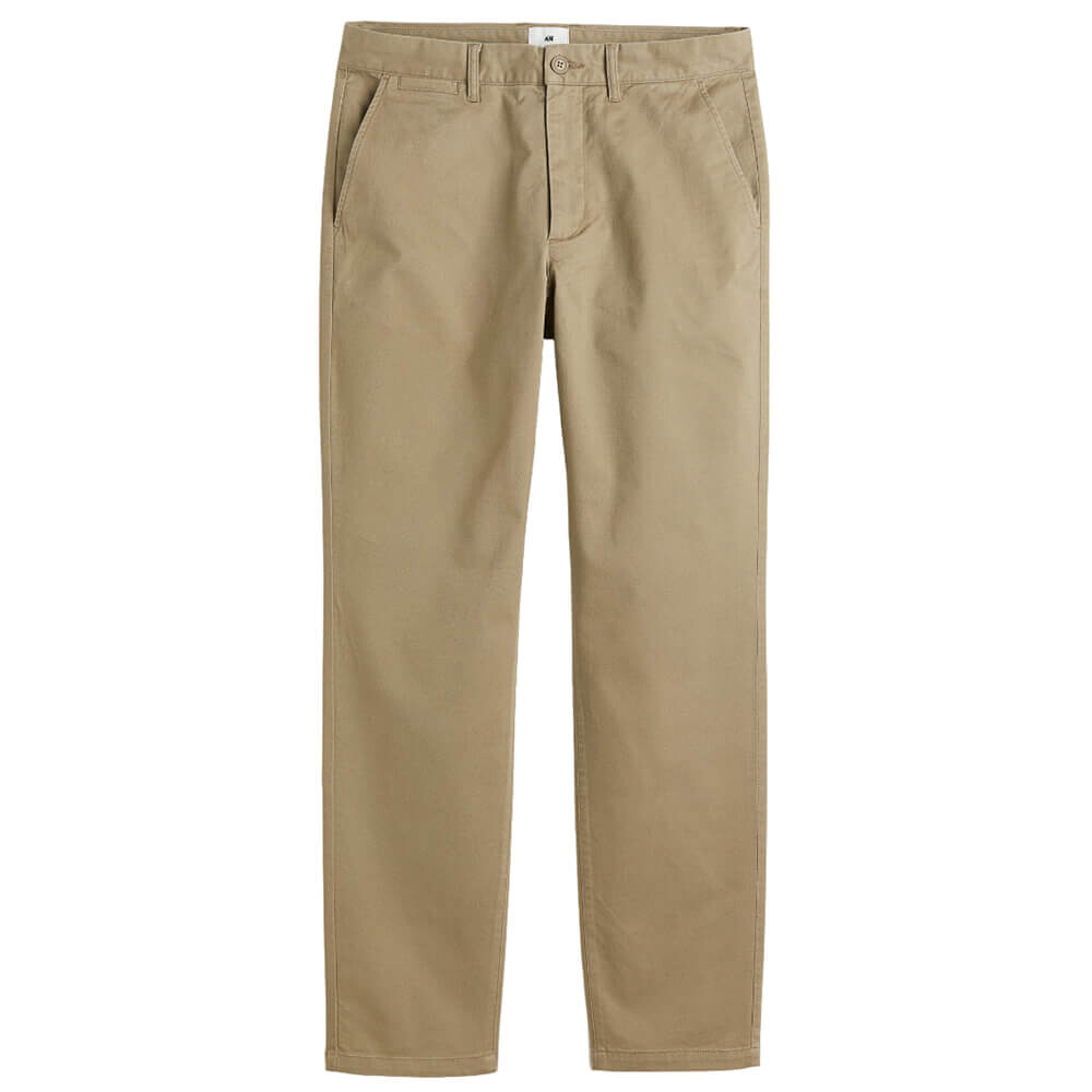 

Брюки H&M Slim Fit Cotton Chinos, светло-зеленый