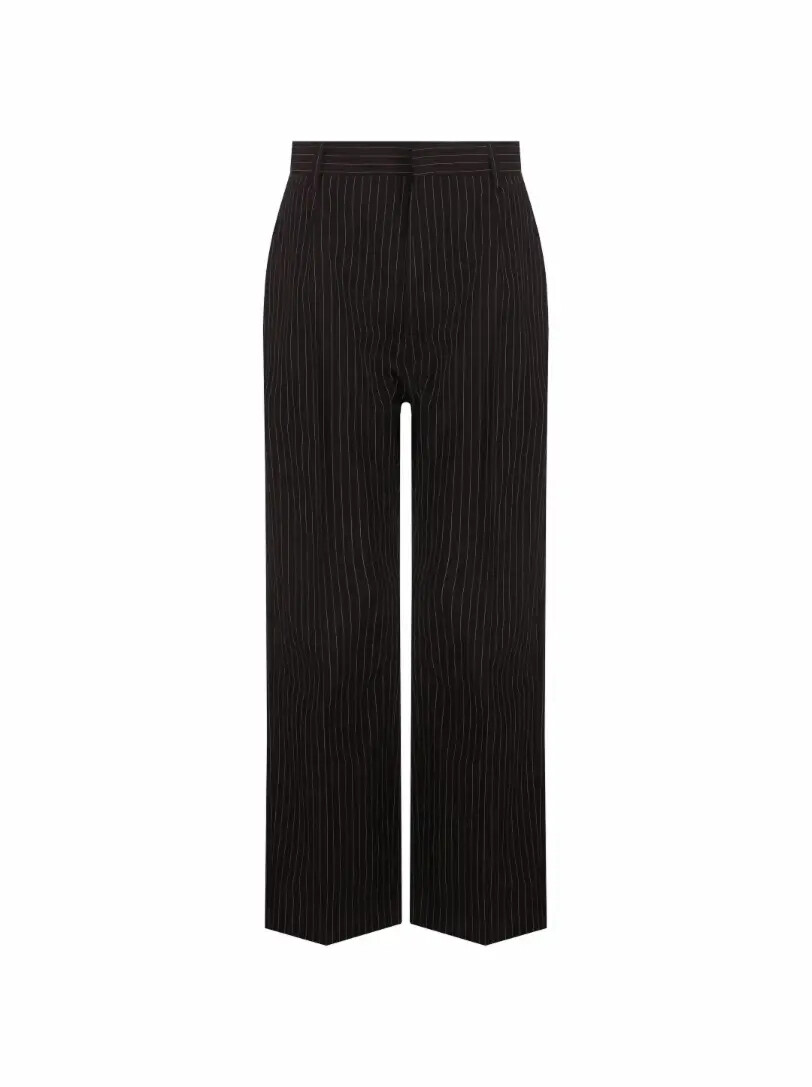 

Укороченные брюки в полоску MM6 MAISON MARGIELA