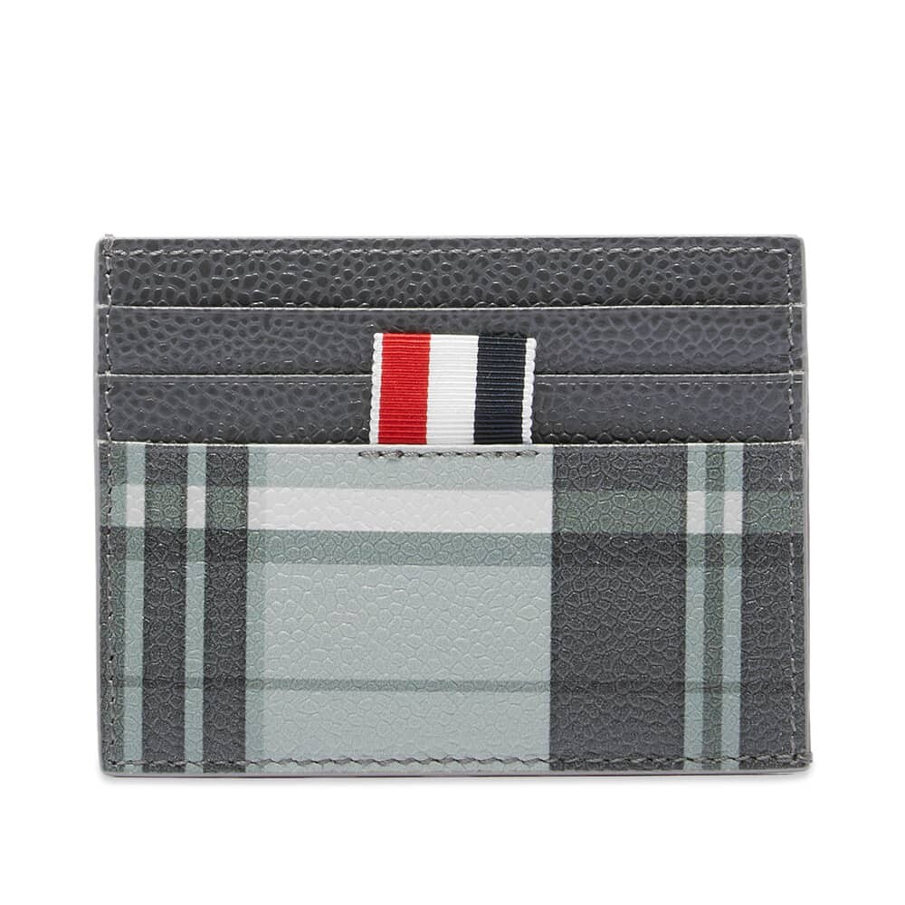 

Кошелек Thom Browne Madras Check Card Holder