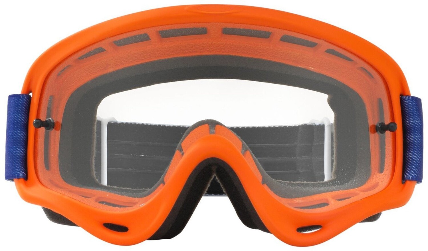 

Очки Oakley O-Frame XS Shockwave молодежные для мотокросса, синий/желто-красный
