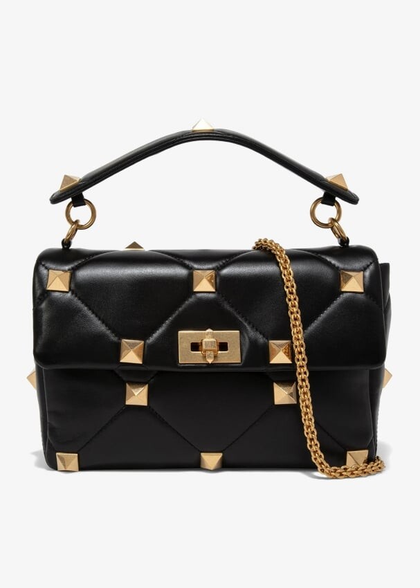 

Сумка через плечо Valentino Garavani Roman Stud, черный