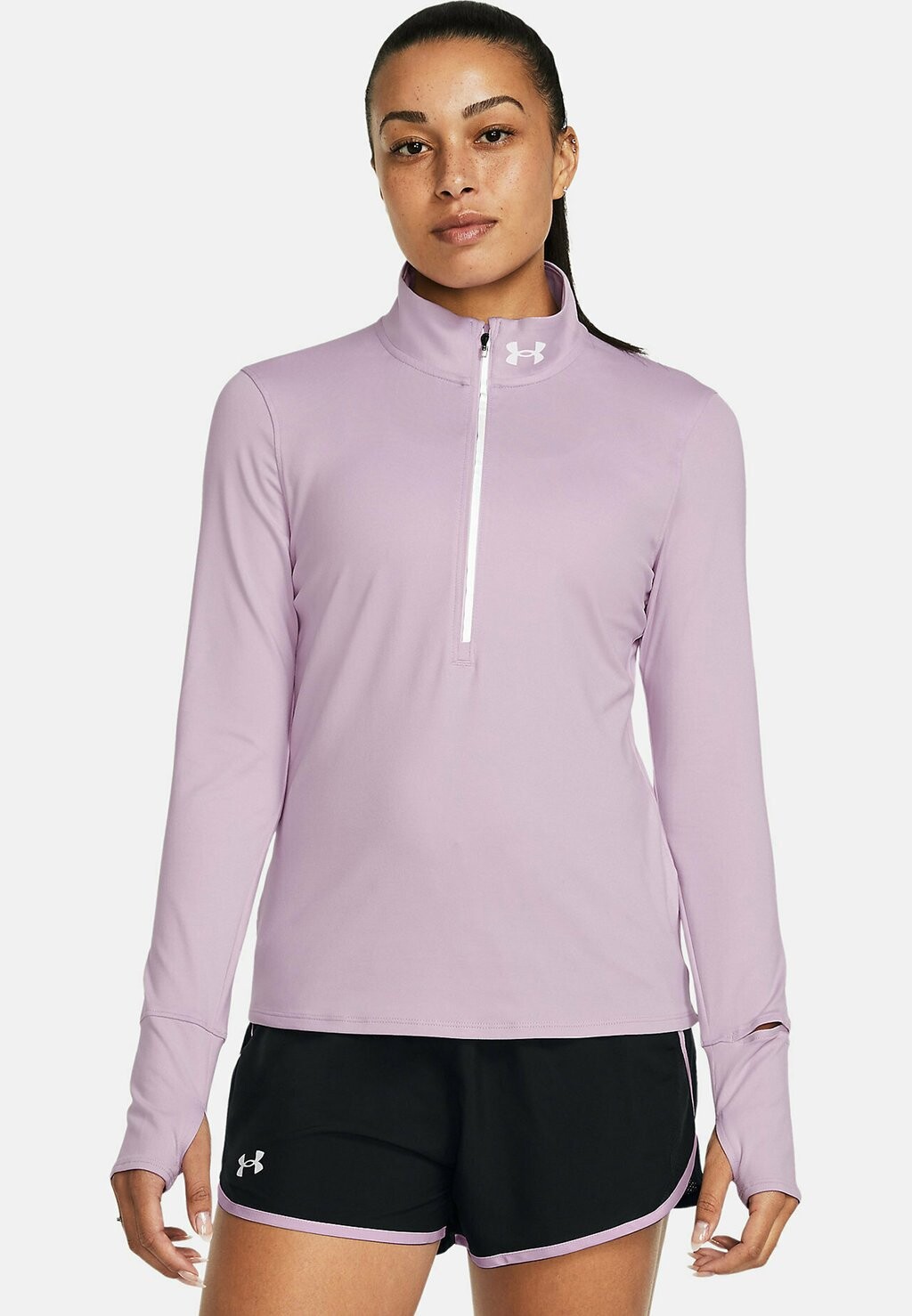 

Топ с длинными рукавами LAUNCH PRO HALF Under Armour, цвет purple ace