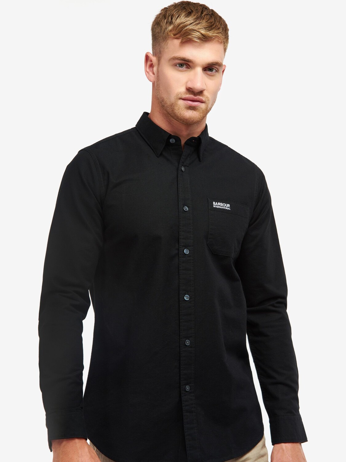 

Рубашка Barbour International Kinetic, черная