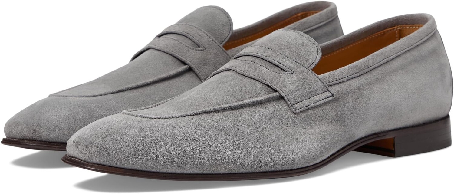 

Лоферы Velour Penny Loafer Massimo Matteo, цвет Grigio