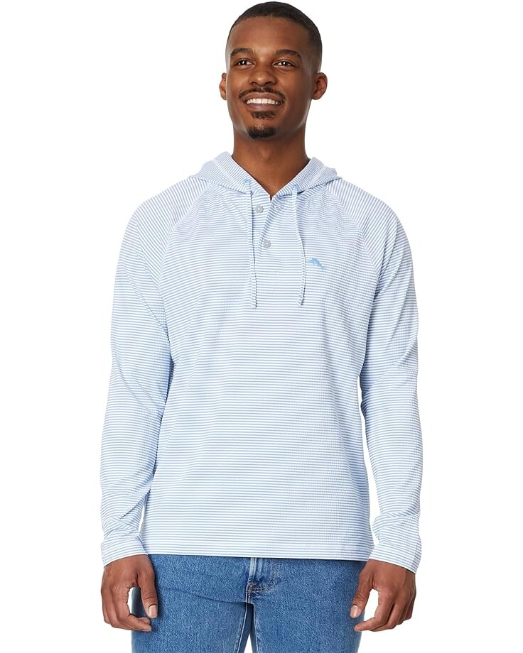 

Толстовка Tommy Bahama Coasta Wave Starboard Stripe, синий