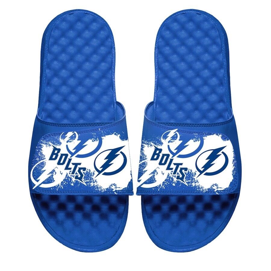 

Шлепанцы ISlide Tampa Bay Lightning, синий